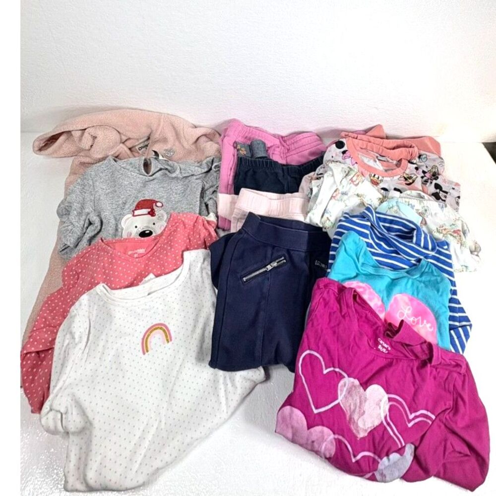 Girls Bundle Lot of Clothes Size 5 Gymboree Osh Kosh 14 Pieces